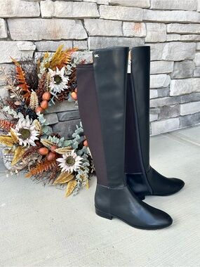Michael Kors Black Over-the-Knee Stretch Panel Boots. Brand New! GREAT FOR FALL!